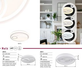 Plafoniera LED CCT RUIZ 38cm