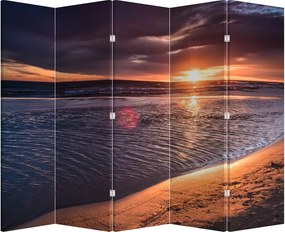 Paravan - Apus de soare (210x170 cm)