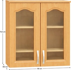 Dulap de sus, arin, LORA MDF NEW KLASIK  W80S