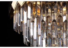 Lustră pe tijă CARISMA 9xE14/40W/230V auriu