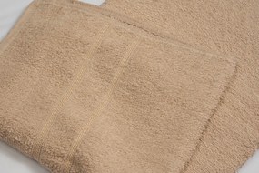 Prosop din bumbac Culoare Bej, DONNA 70X120 cm