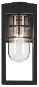 Kichler KL-HONE-S-BKT - Aplică de perete pentru exterior HONE S, 1xE27/60W/230V, IP44