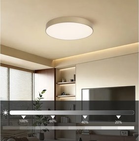 Brilagi - Plafonieră LED reglabilă POOL LED/60W/230V Ø 50 cm aurie + telecomandă