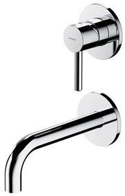 OMNIRES Y1215NCR - Baterie lavoar încastrat Y crom lucios