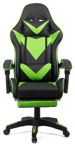 Scaun gaming OFF 299 verde cu negru