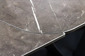 Masa Extensibila cu Blat Ceramic, Grafit, PAPILLON 180-220-260cm