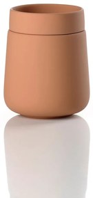 Organizator de baie portocaliu pentru dischete demachiante din gresie ceramică Nova One – Zone