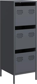 vidaXL Dulap înalt, antracit, 39x35x103,5 cm, oțel