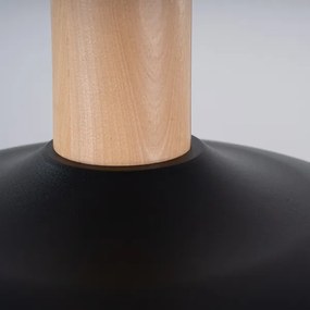 Lustră pe cablu Sollux SL.1324 INDY 1xE27/15W/230V negru