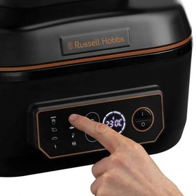 Friteuza Russell Hobbs SatisFry 26520-56, 1750 W, 5,5 L, 7 functii de gatit, Negru