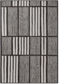 Covor pentru exterior și interior negru/crem 200x300 cm Haringey Allington – Ted Baker