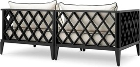 Canapea pentru interior si exterior Ocean Club S, negru, 119906 HZ