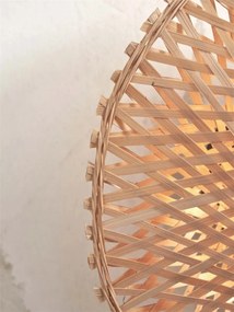 Aplica de perete eco din bambus Kalimantan XS 30cm, natur