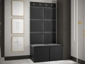 Mobilier hol Tewarota Slim IV (Negru) . 1104837