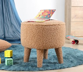 Taburet tapițat Moouv 3337 - Brown