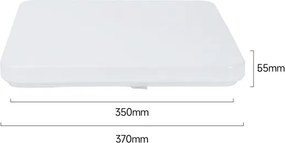 Brilagi - Plafonieră LED dimabilă MILKY WAY LED/24W/230V 3000-6500K + telecomandă