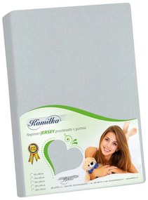 Cearșaf Bellatex Jersey gri mediu