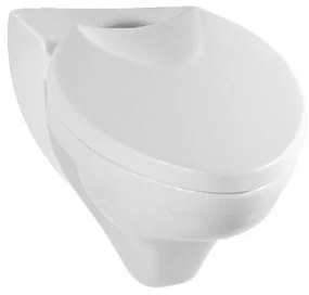 Vas WC suspendat, Villeroy&amp;Boch Oblic, 41.5x53.5cm, Star White CeramicPlus, 66641RR2
