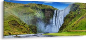 Tablou - Cascada Seljalandsfoss (120x50 cm)
