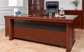 Birou lemn masiv Toronto Model A1 Personalizabil - 200x100x77cm