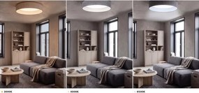 Brilagi - Plafonieră LED VELVET VARI LED/24W/230V CCT Ø 45 cm gri