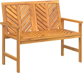 vidaXL Bancă de grădină, 109 cm, lemn masiv de acacia