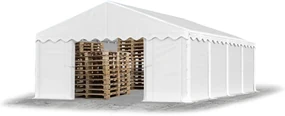 Hală de depozitare/garaj 4x8x2m Comfort PE 240g