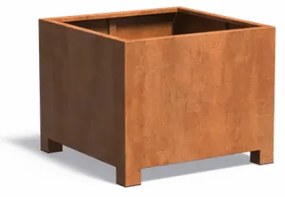 Vas de plante Corten - 100 x 100 x 80 cm