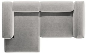 Coltar 2 locuri Bergamo stofa L244 cm