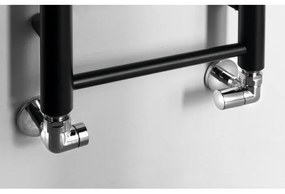 Sapho - Radiator pentru baie DINA 335 W 30 x 174 cm negru mat