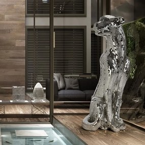 Figurina decorativa design lux Leopard Baguira RIGHT SV-523306