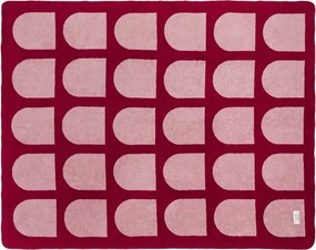 Pătură roșie/roz 150x200 cm Gilli – noo.ma