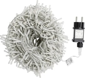 Aigostar - Ghirlandă LED de Crăciun pentru exterior, 1000 LED/6W/230V, 50 m, IP44, alb cald