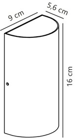 Aplică LED de exterior Nordlux ROLD LED/10,5W/230V IP54 crem