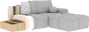 Colțar Vittario extensibil, 227x170x95 cm, orientare dreapta – Royal 01