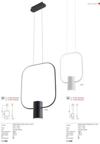 Redo 01-1227 - Lampă de birou LED dimmabilă DOM LED/21W/230V neagră