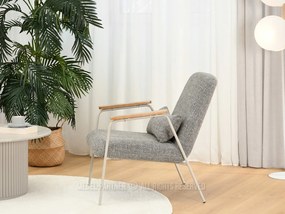 Fotoliu Elba (gri bej + stejar). 1110001