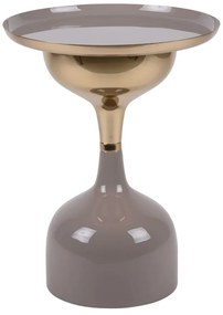 Măsuță auxiliară rotundă din metal ø 41 cm Ivy – Leitmotiv