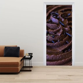 Fototapet pentru ușă - Brișe de ciocolată (95x205cm)