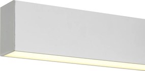 Lampă suspendată albă incl. LED cu dimmer în 3 trepte 2700-4000K cu comutator DIP - Keane