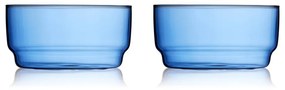 Boluri albastre 2 buc. din sticlă 500 ml Torino – Lyngby Glas