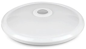 Plafoniera LED Chip Samsung SMD 21808-VT, cu senzor de miscare, 12W, 900lm, lumina neutra, IP20, alba, V-TAC