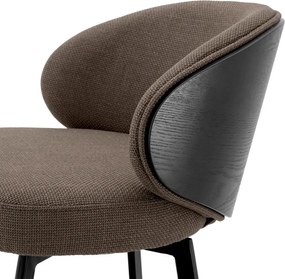 Scaun de bar design elegant LUX Camerota, Scalea grey