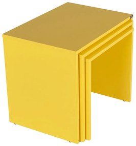 Măsuță auxiliară SHP Yellow, 3 buc.