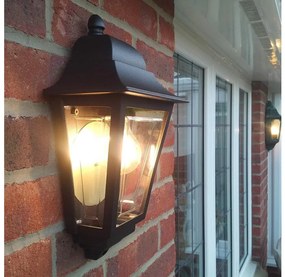 Elstead DECO-LANE7-BLACK -Aplica de perete pentru exterior DECO LANE 1xE27/60W/230V IP44