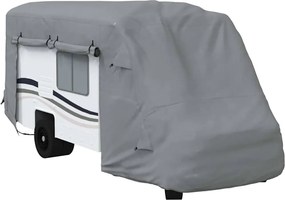 vidaXL Husa de rulota gri 570x235x275 cm Tesatura netesuta