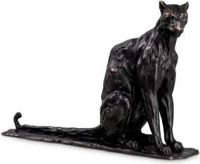 Statueta decorativa din bronz Panther