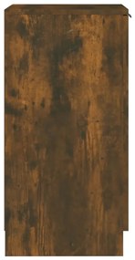 Pantofar, stejar fumuriu, 30x35x70 cm, lemn compozit Stejar afumat, 1