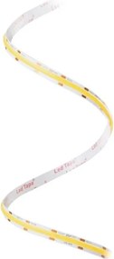 Bandă LED COB Gel Free GTV pentru mobilier, lumină caldă, 480 LED m, 660 lm m, 12V, IP20, 50 m 10 W/m, 12 V, LED Cob, 660 lm/m, Alb cald, 8 mm