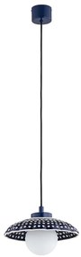 Argon 8948 - Lustru suspendat pe cablu BOLL 1xG9/6W/230V albastru